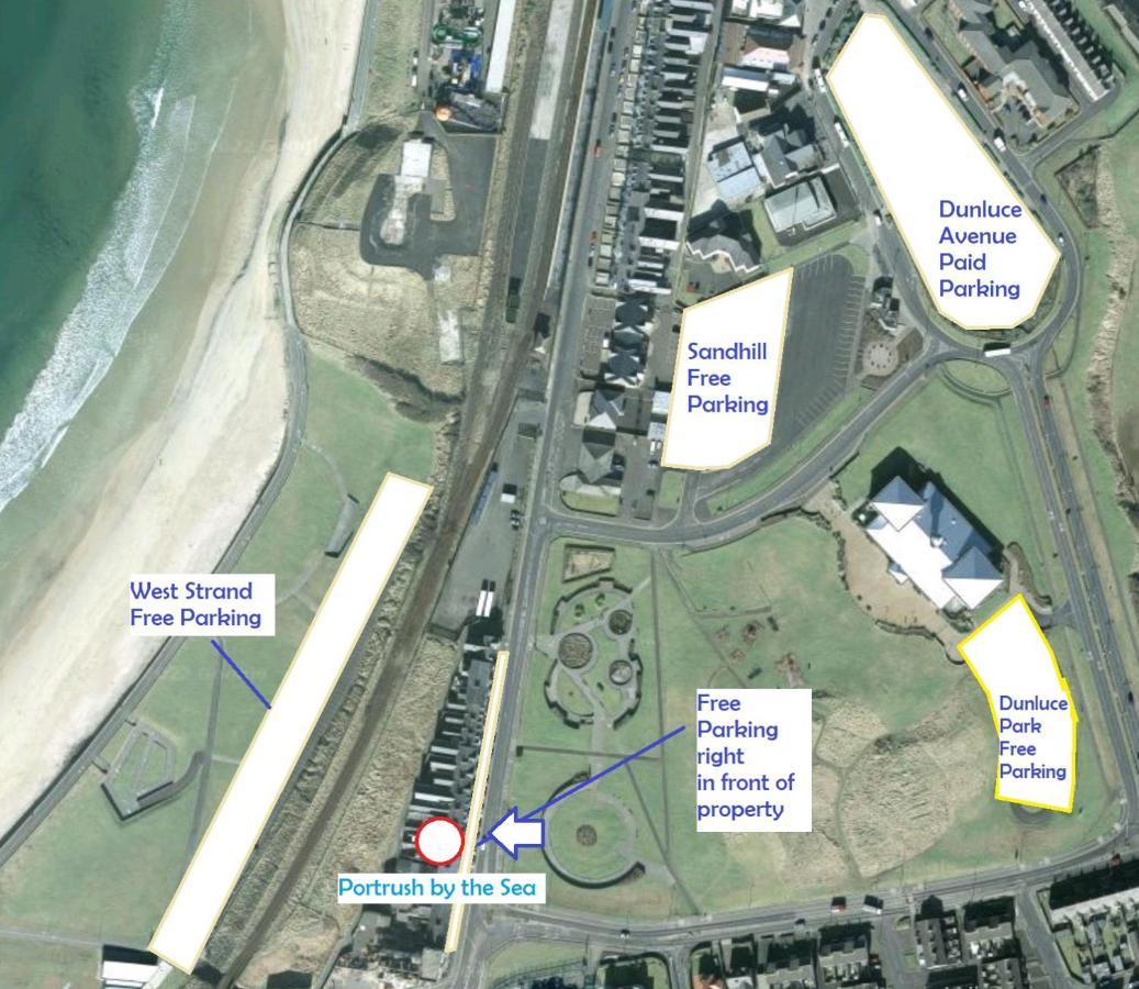 Апартаменти 5 Dunluce Park - Portrush By The Sea Екстер'єр фото